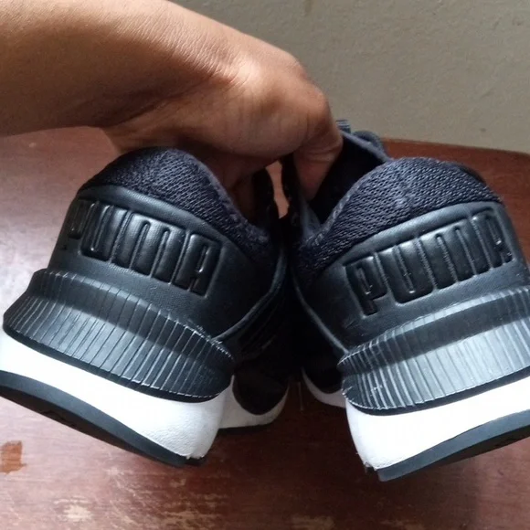 Women's Puma leopard print/black sneakers - Picture 6 of 7